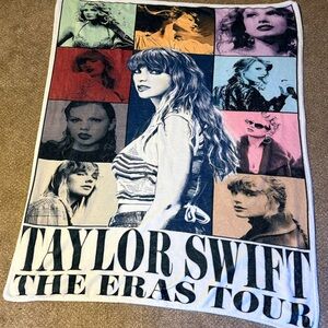 Official Taylor Swift The Eras Tour Blanket / Poster – Perfect Condition